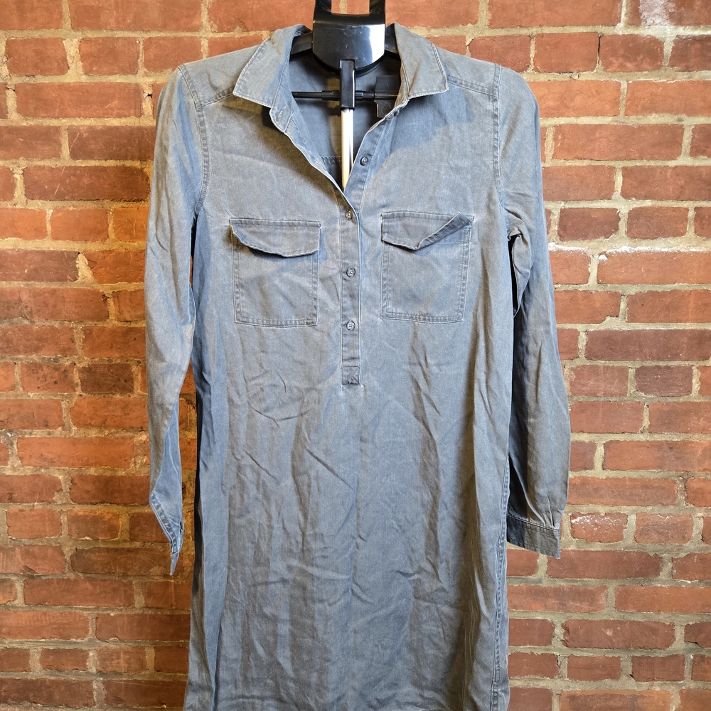 Old Navy Blue Long Sleeve Dress